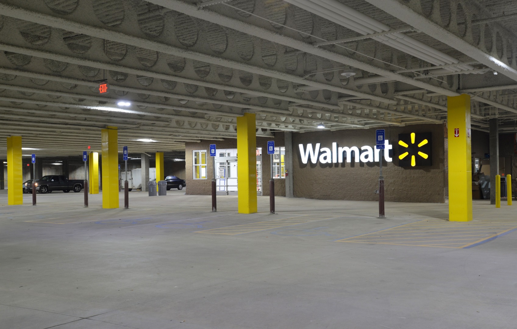 Subterranean Parking for Walmart Supercenter McCrory Construction Company